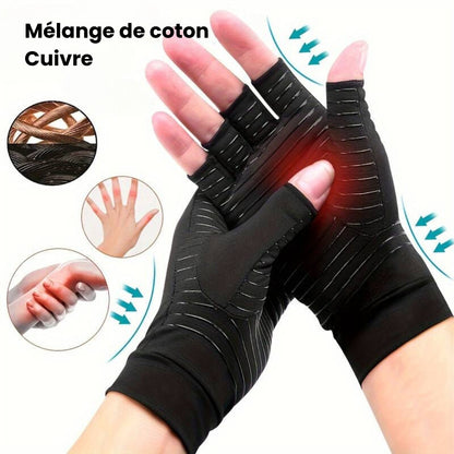 Gants de compression - Soulager les douleurs aux mains